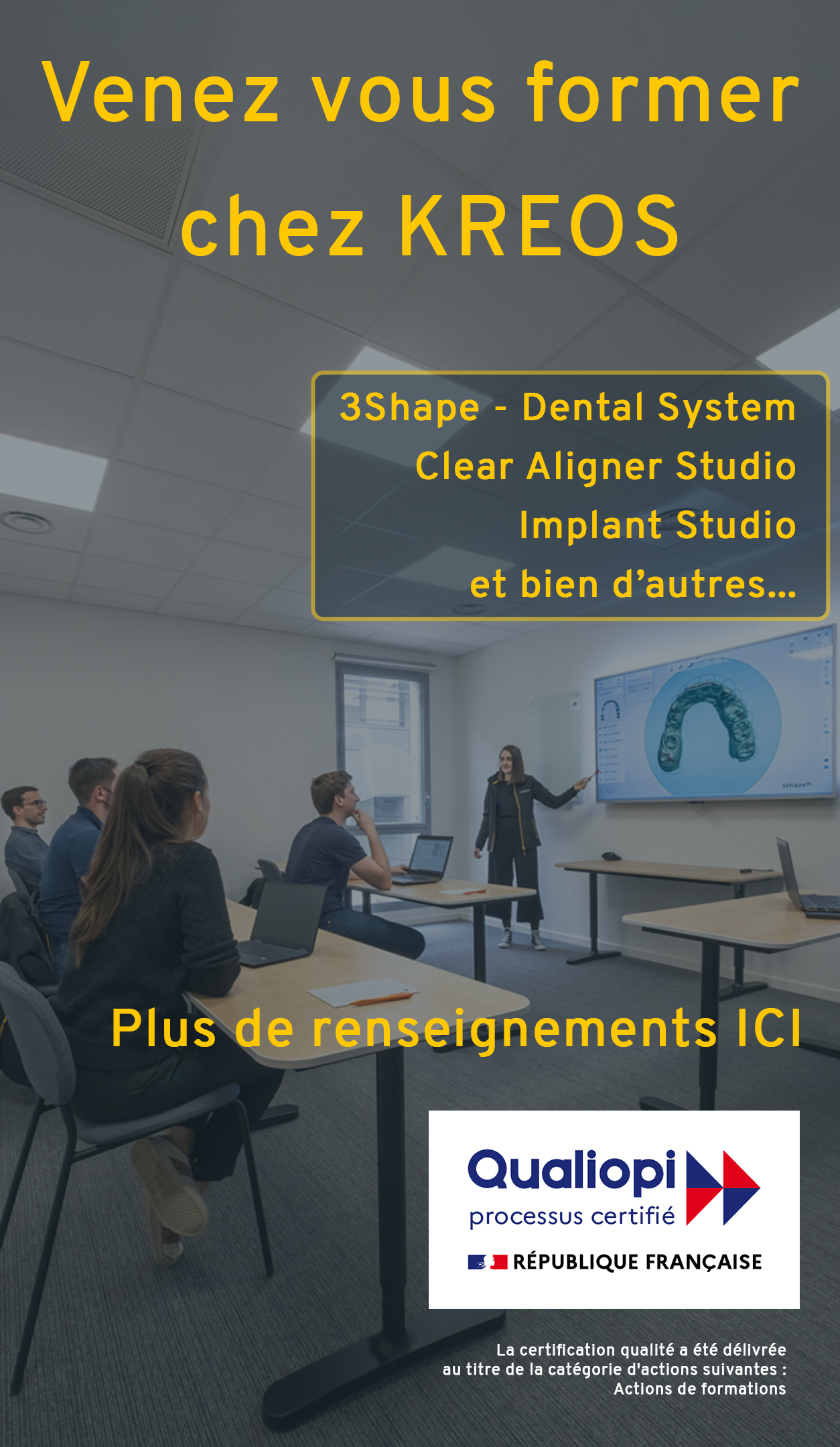 Formations dentaire KREOS 2023